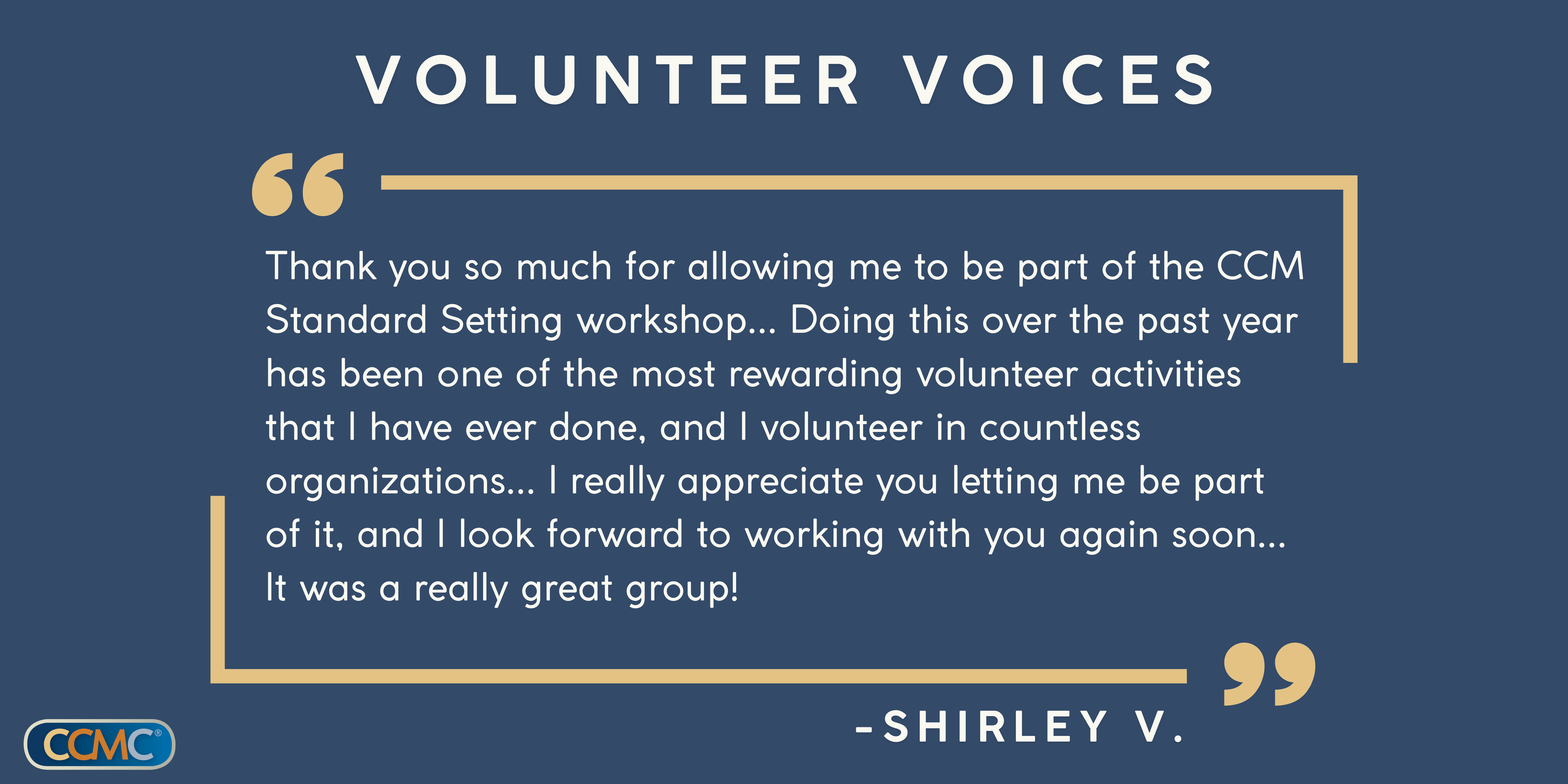 Volunteer Quote